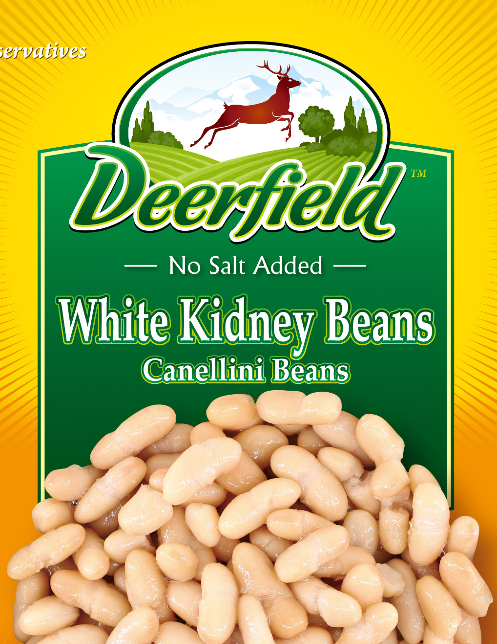 #300 (15oz) White Kidney Beans, Cannellini Beans, N.S.A.