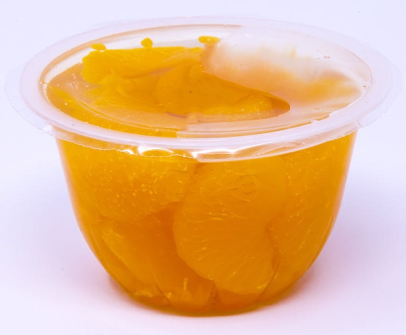 4oz Mandarin Orange Cups, Natural Juice